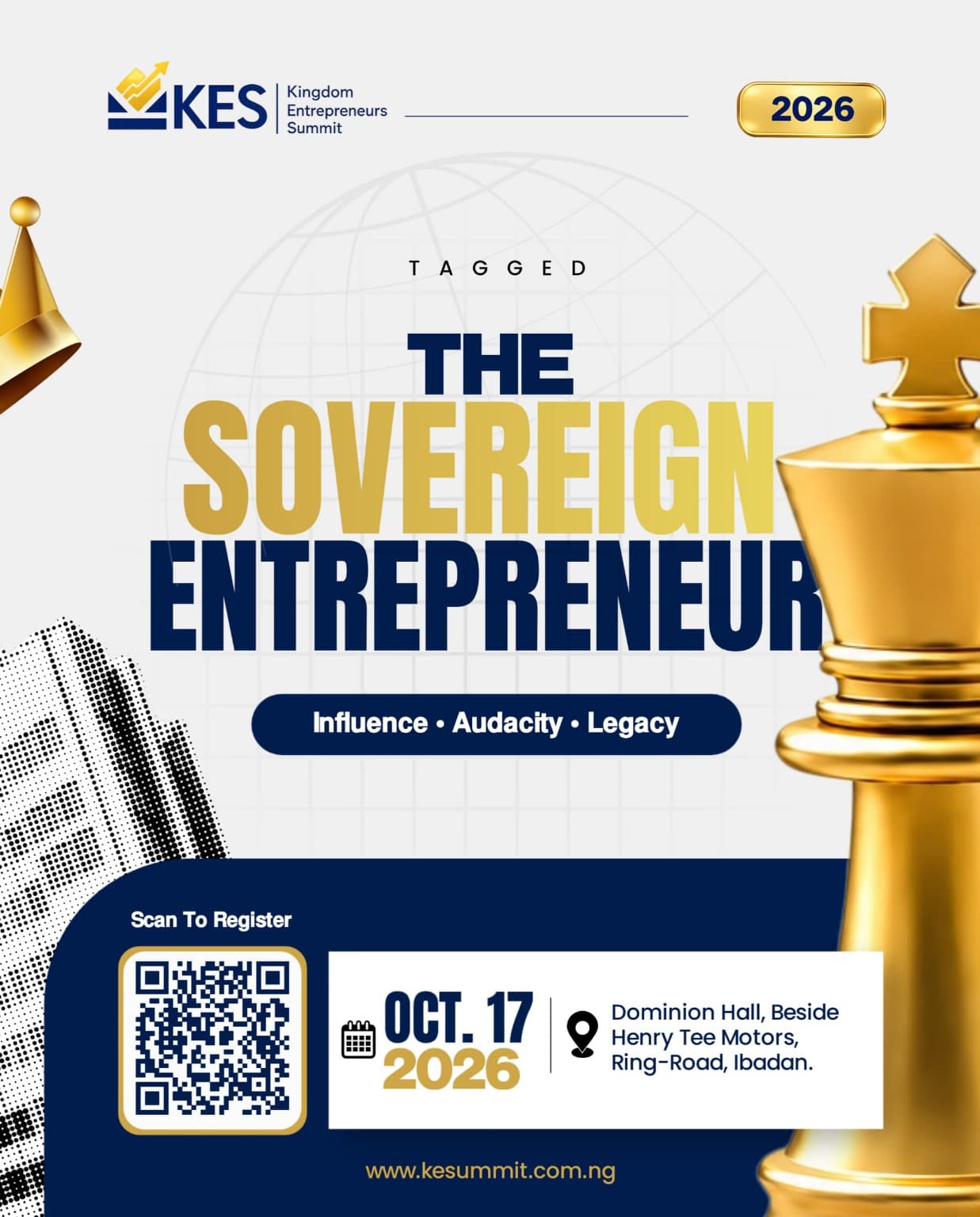 KES 2026 The Sovereign Entrepreneur official flyer